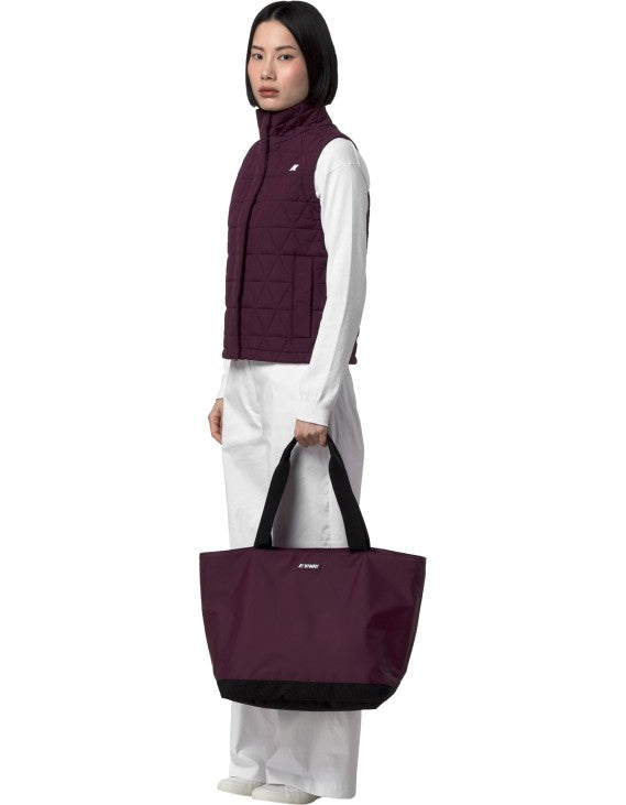 Tote Bag Clere Violet Mauve Wine