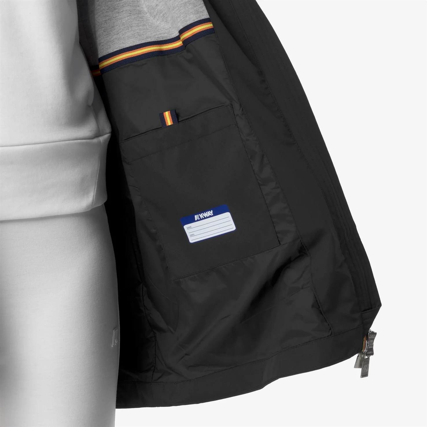 Sophie Stretch Poly Jersey Jacket Black Pure