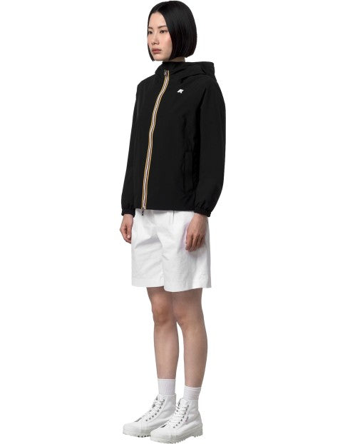 Lil 2.0 Stretch Poly Jersey Jacket Black Pure