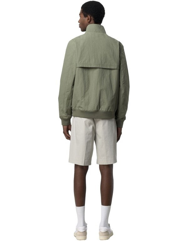 Giacca Arsene Cotton Double Green Lichen - Blue Insignia