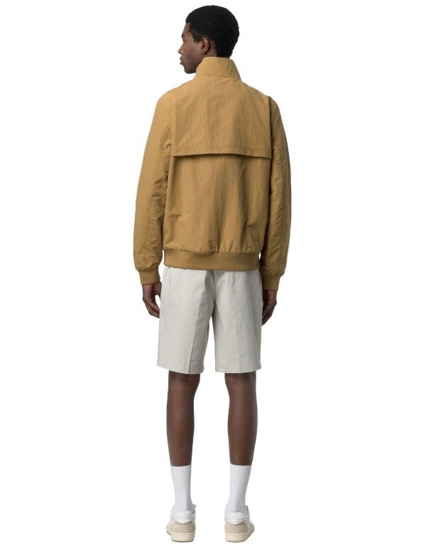 Giacca Arsene Cotton Double Brown Bistre - Beige Lt