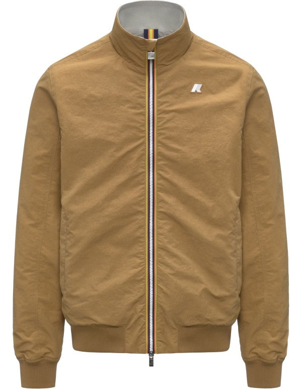 Giacca Arsene Cotton Double Brown Bistre - Beige Lt