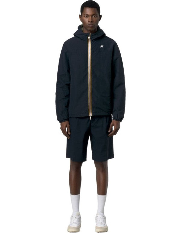 Jake Cotton Double Blue Depth Jacket - Green Lichen