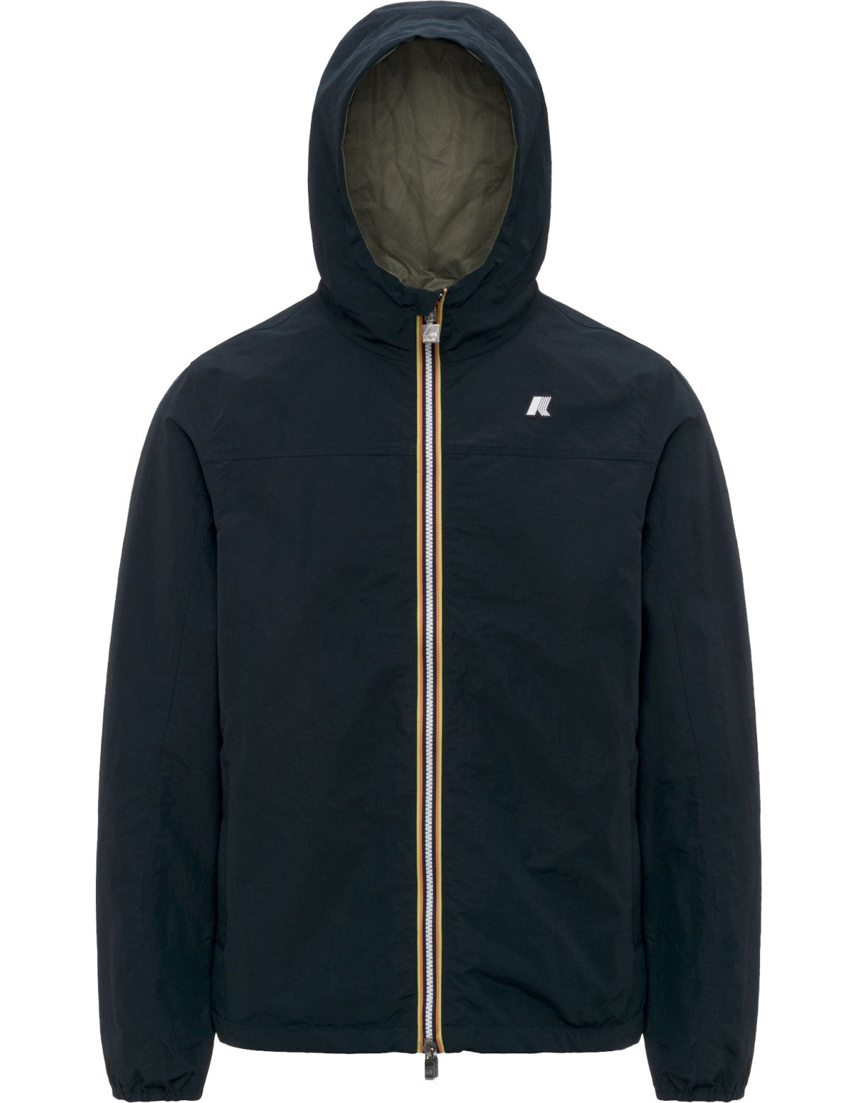 Jake Cotton Double Blue Depth Jacket - Green Lichen