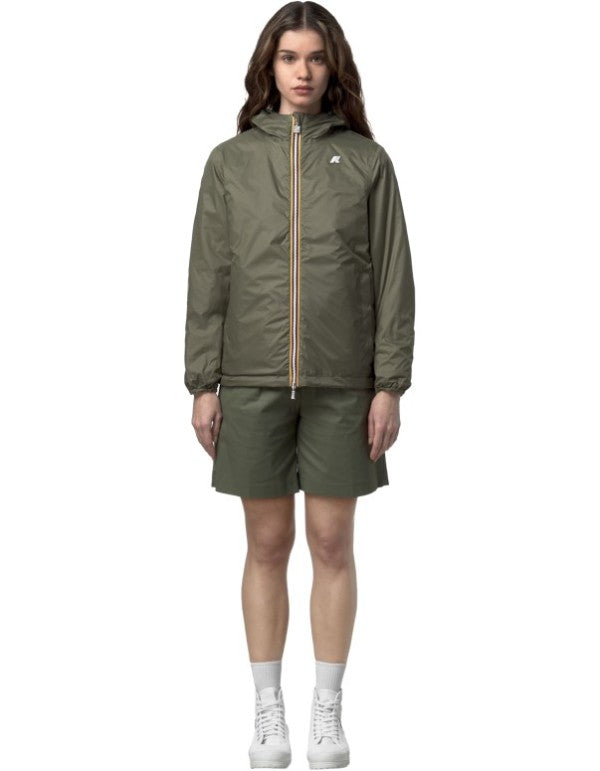 Giacca Jake Cotton Double Beige Lt - Green Lichen