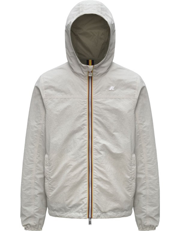 Giacca Jake Cotton Double Beige Lt - Green Lichen