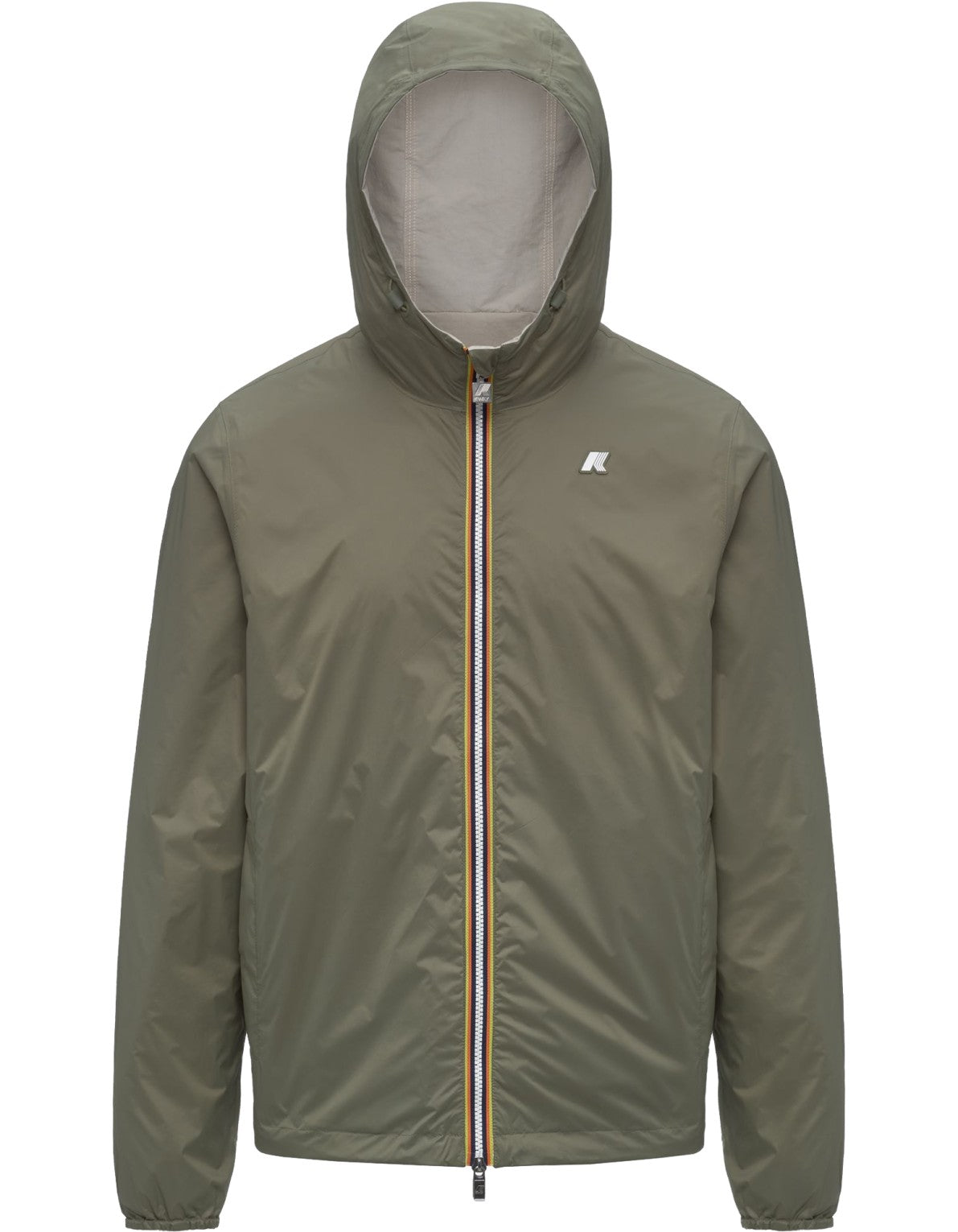 Jacket Jake Cotton Double Beige Lt - Green Lichen