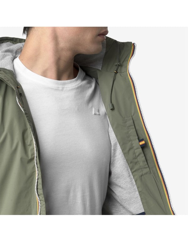 Giacca Jack Stretch Nylon Jersey Green Lichen