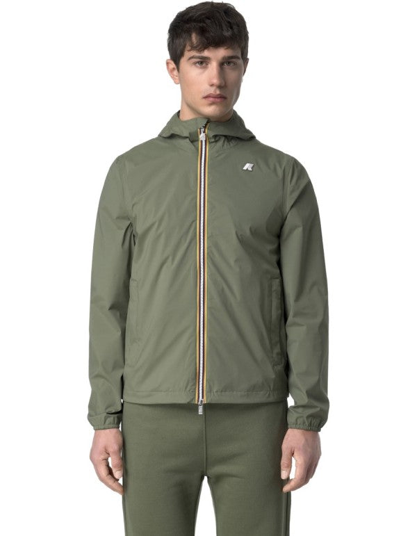 Giacca Jack Stretch Nylon Jersey Green Lichen