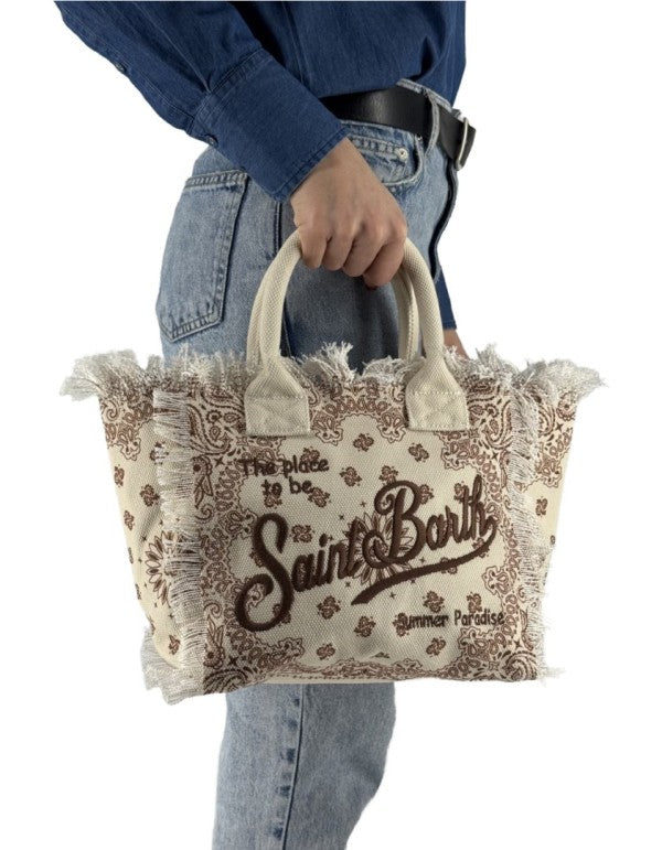 Borsa Colette Bandana Round Beige 10 Emb