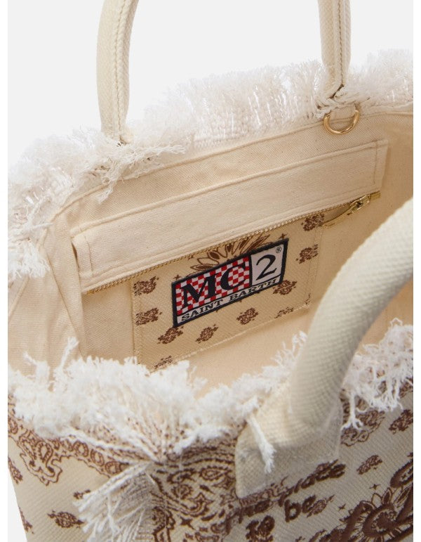 Borsa Colette Bandana Round Beige 10 Emb