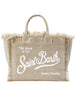 Colette Bag In Beige Linen