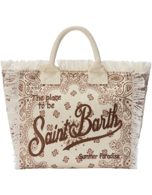 Borsa Vanity Bandanna Round 10 Emb