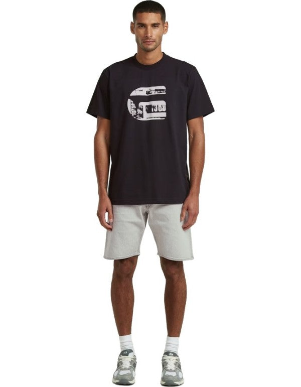 T-shirt G Icon Gr R T Dk Black