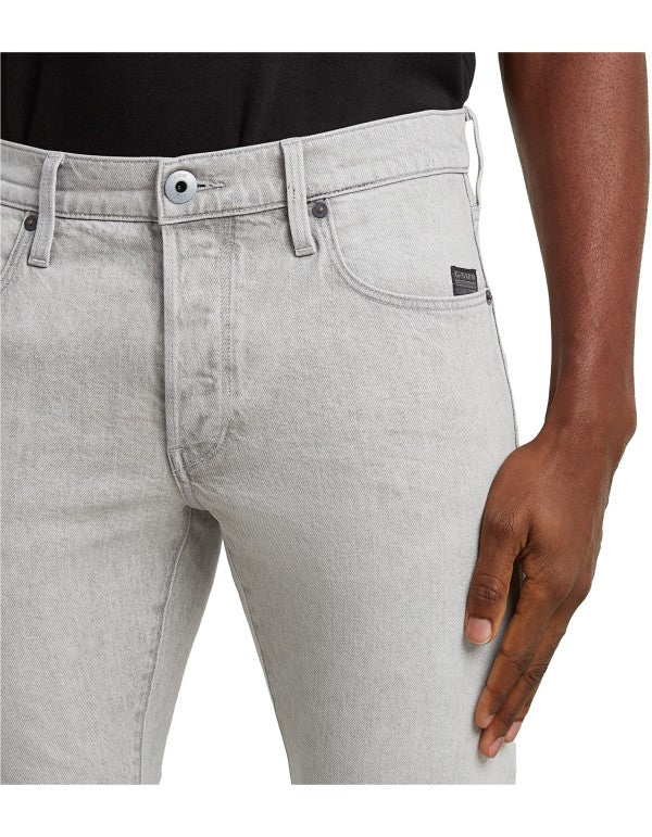 Jeans 3301 Slim Beached Faded Dolomite Grey