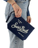 Aline Nylon 61 Blue Navy clutch bag