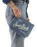 Aline Nylon Clutch Bag 36 Avio