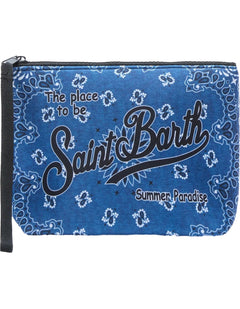 Aline Bandanna Round Den 61 clutch bag