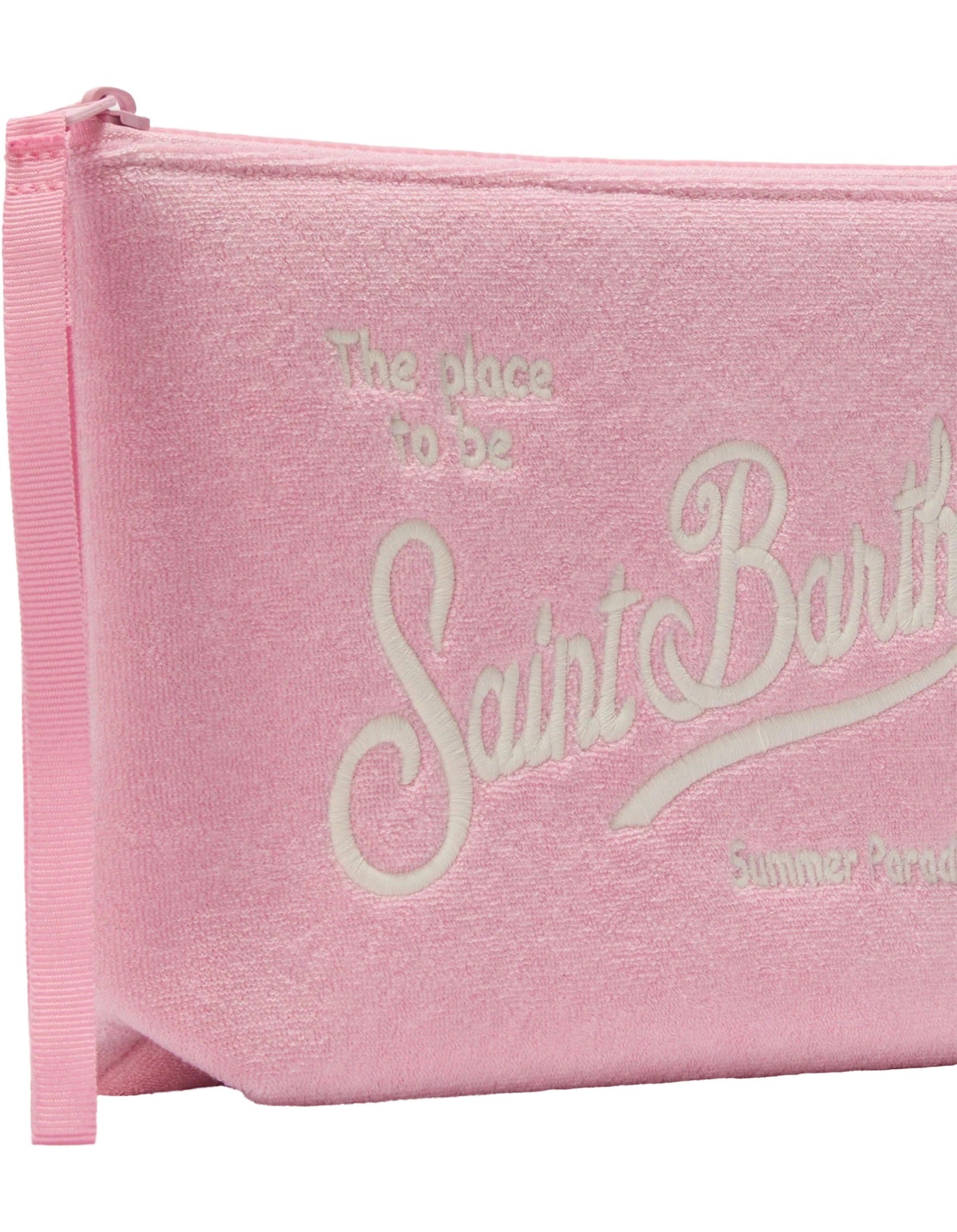 Aline Sponge Terry 21 Emb. clutch bag