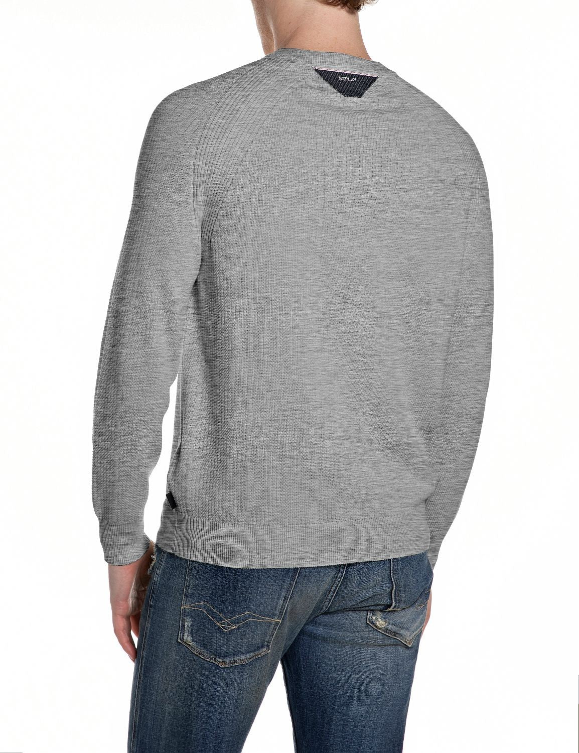 Maglia Grey Melange Grey Melange