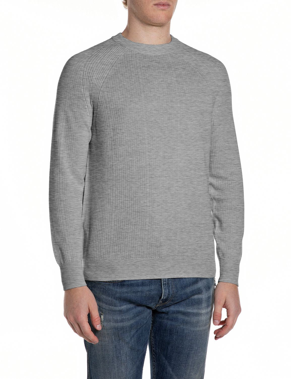 Maglia Grey Melange Grey Melange