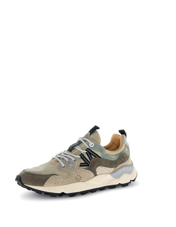 Sneaker Yamano 3 Uni Cow Velour Sand-Beige-Taupe - Immagine 5