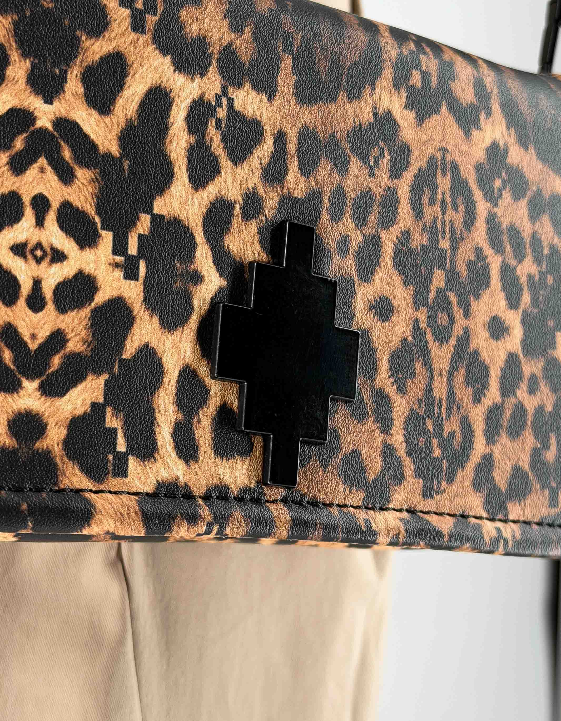 Borsetta Mini Bag Black Leopard