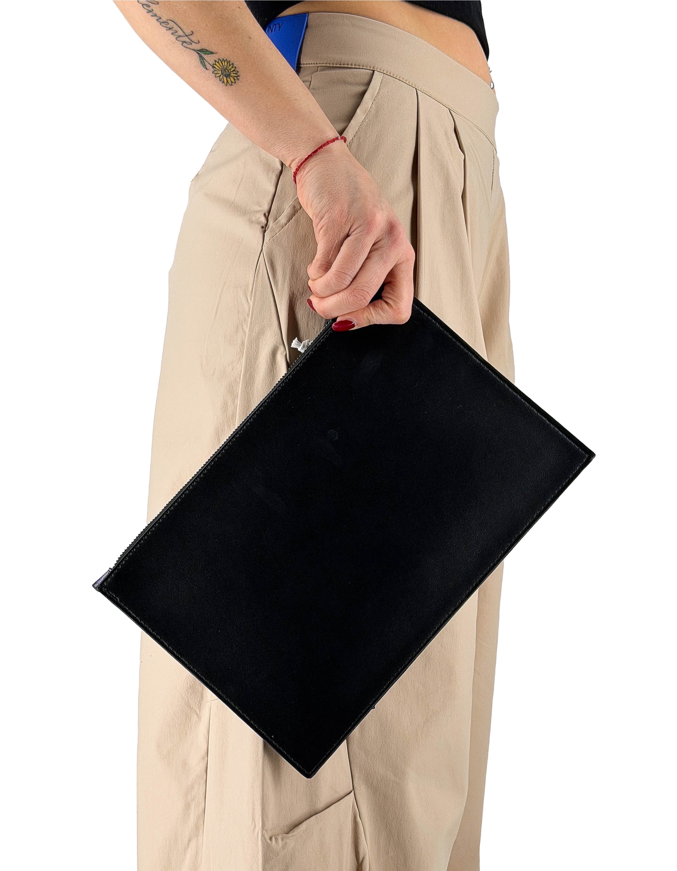 Black / Orange Wings Pouch