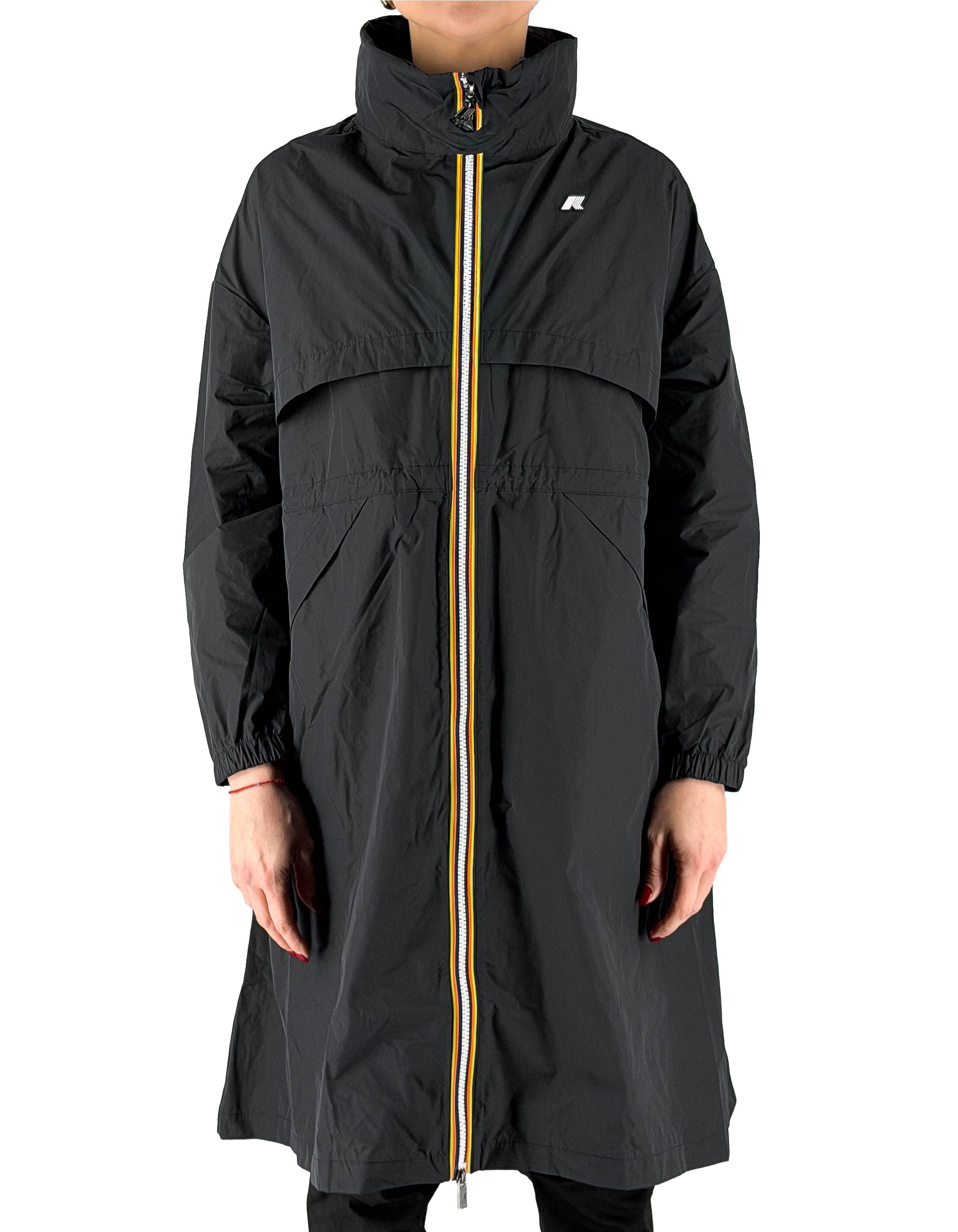 Giacca lunga Aube Memory Touch Black Pure