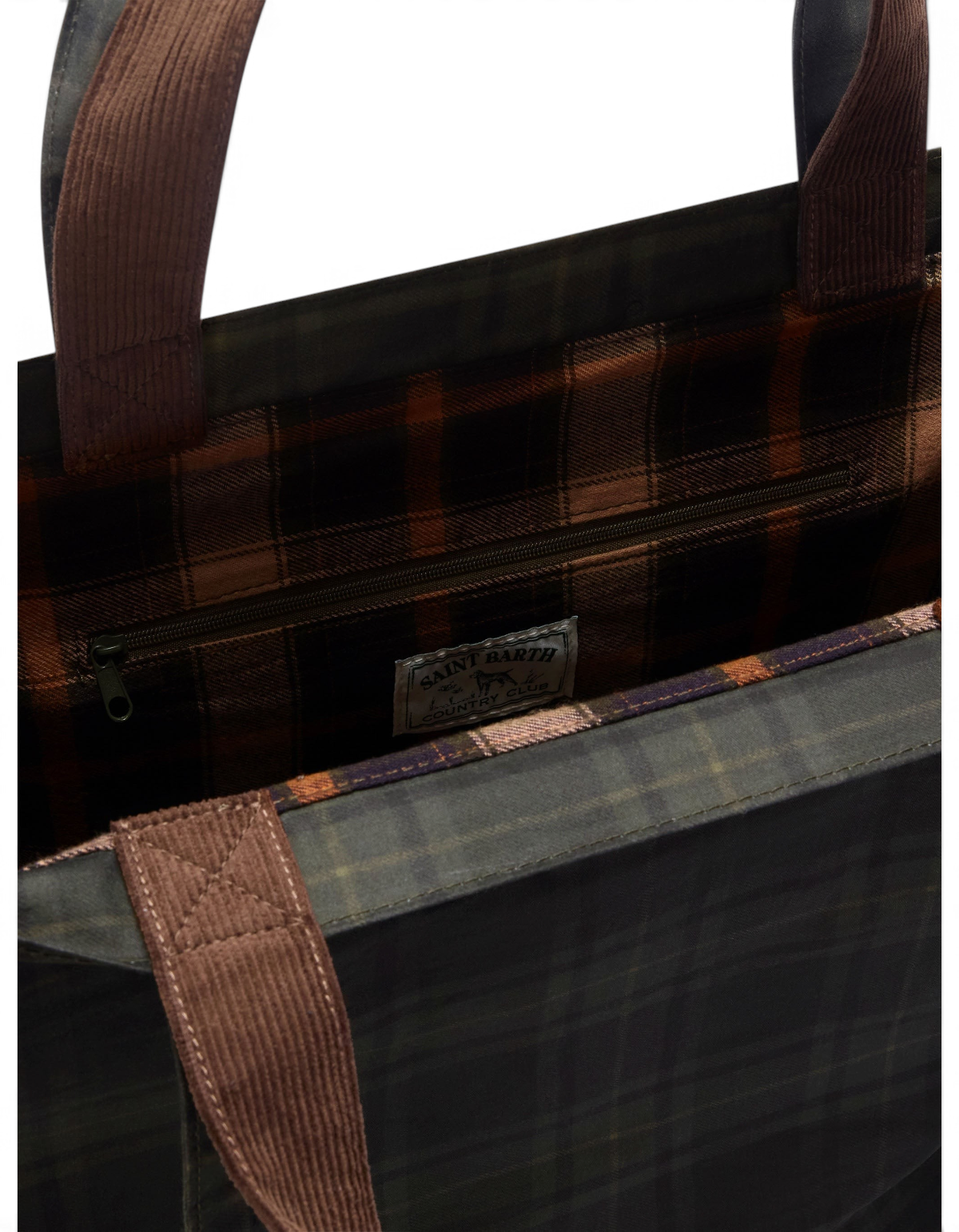 Borsa Essential Wax Scott Tartan 52 Emb - immagine 5