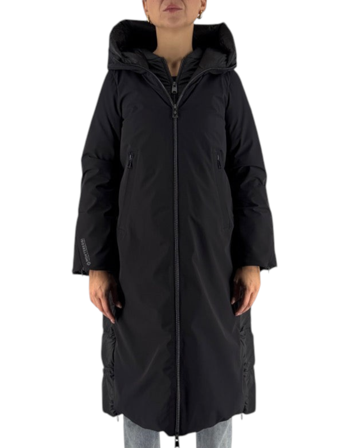Giacca City Nero Montereggi da donna, look frontale