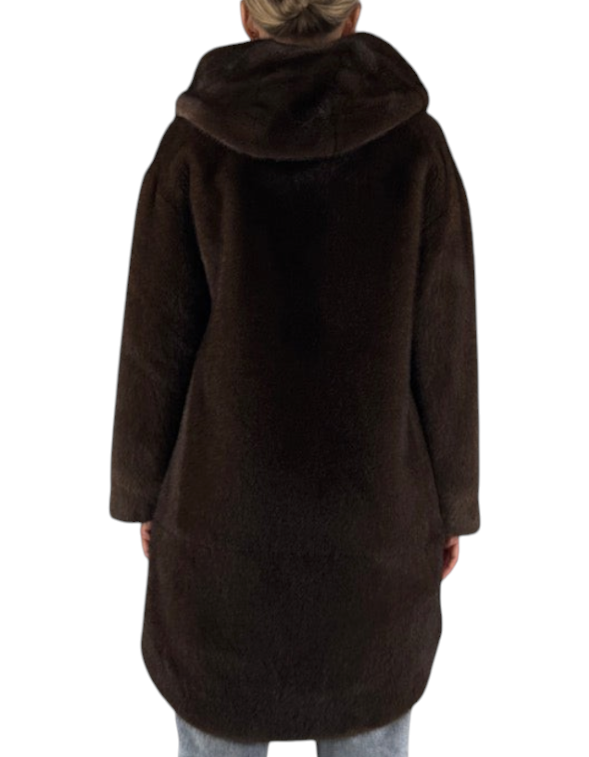 Giacca Audrey Dark Brown Montereggi, vista posteriore