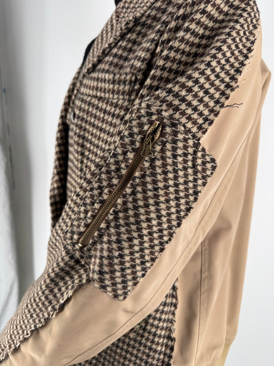 Front Street Hybrid Suit Blazer donna - dettaglio costruzione ibrida e pannelli a contrasto