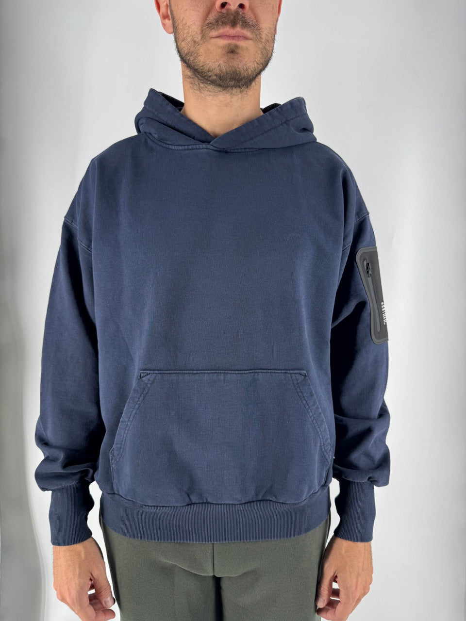 Ko Samui Repocket Felpa con Cappuccio Dyed Medium Fit Night – dettaglio prodotto 5