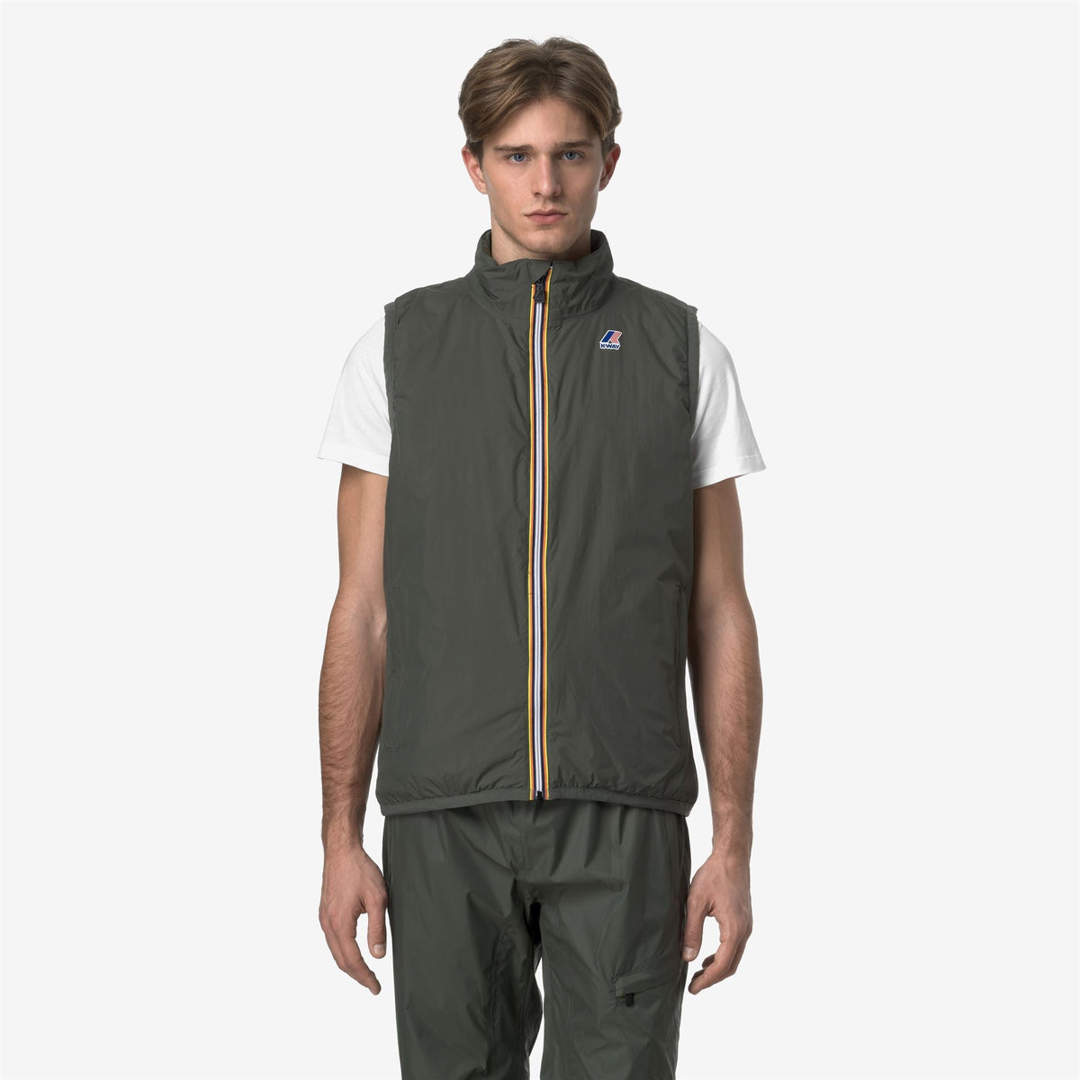 K-Way Le Vrai 4.0 Rouland Warm Green Blackish - vista 2