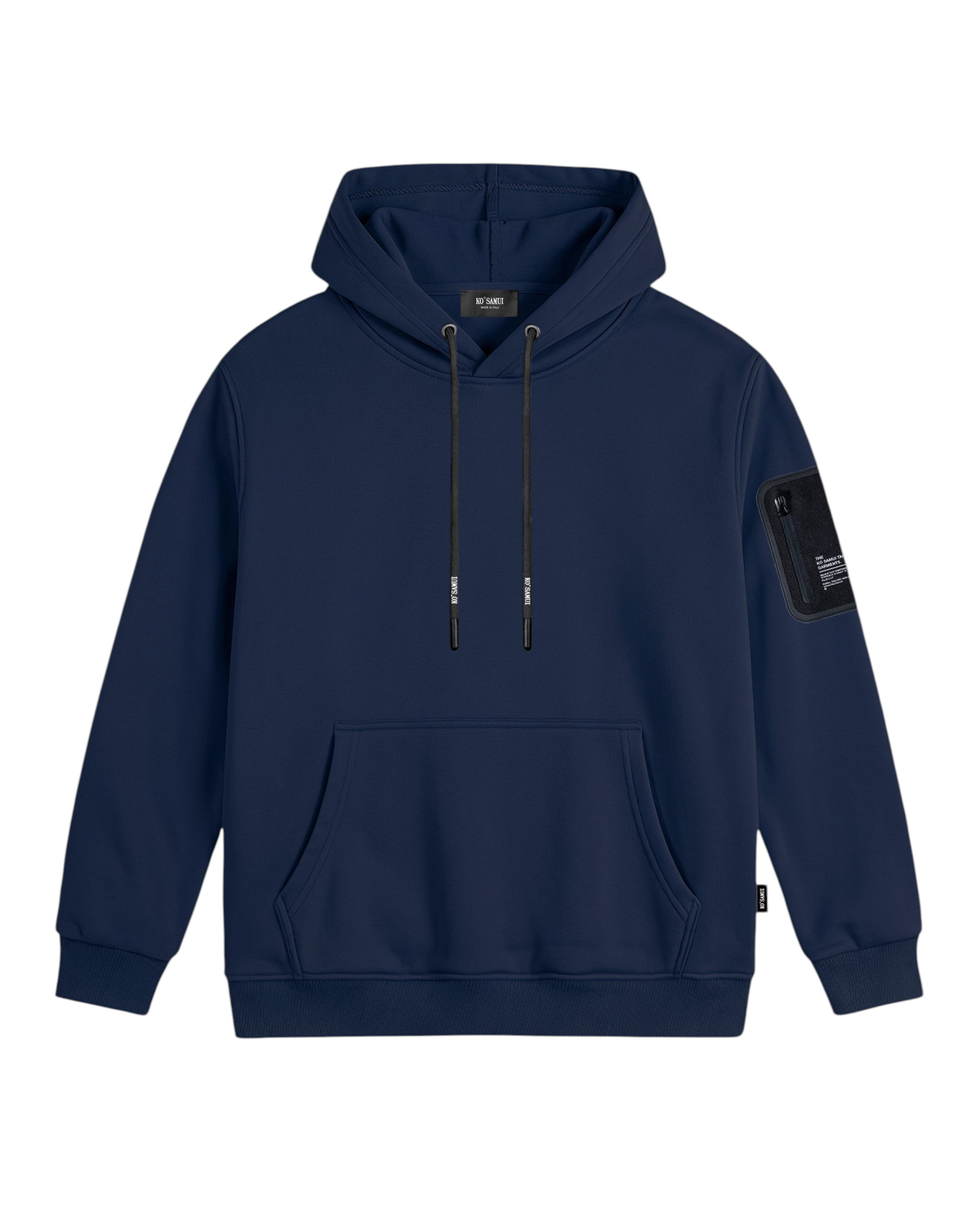 Ko Samui Repocket felpa con cappuccio navy - fronte