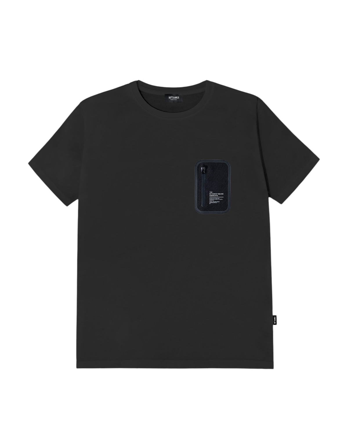 Ko Samui Repocket T-Shirt nera - fronte