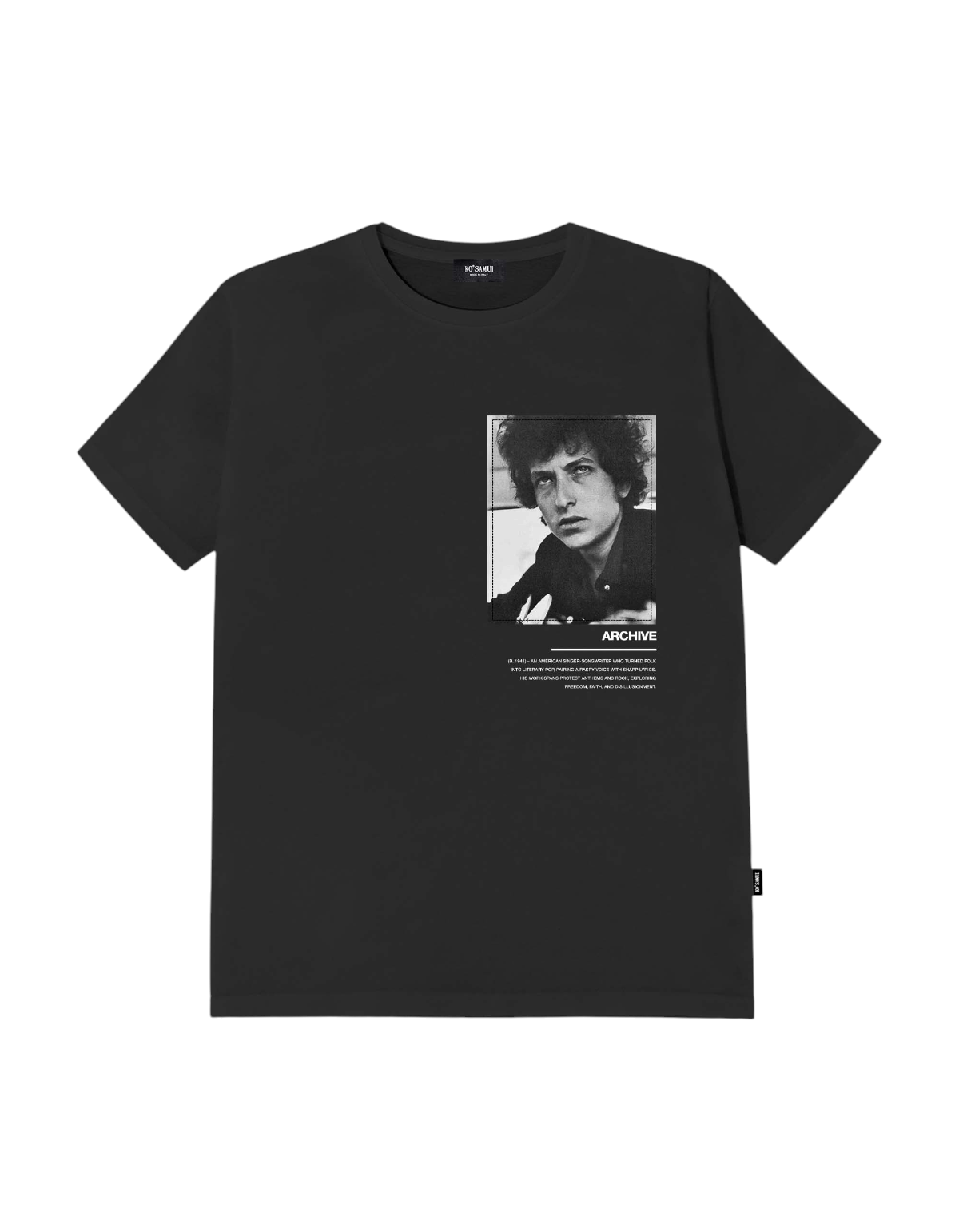 Ko Samui Bob Music T-Shirt nera - fronte