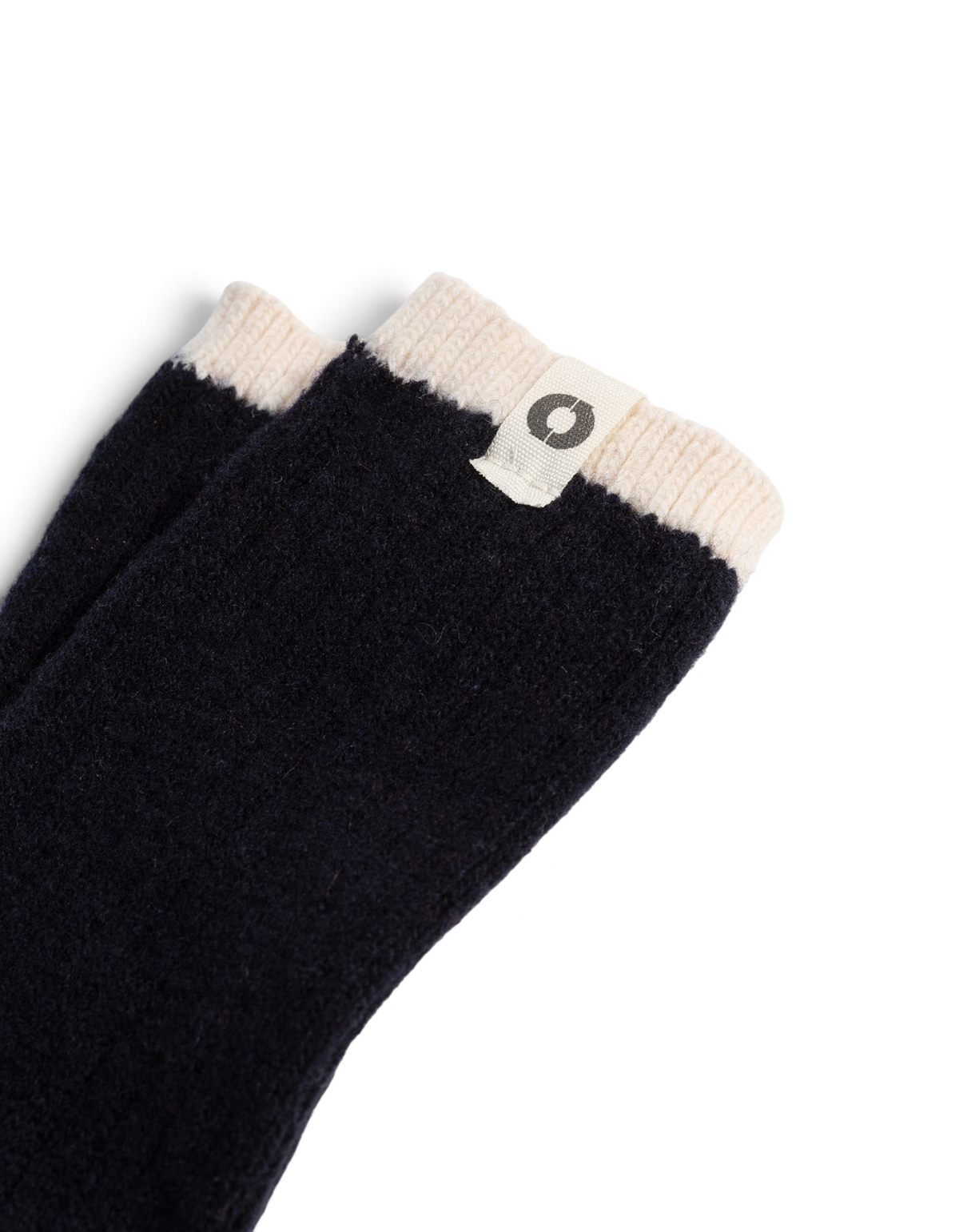 Calze Contraste High Deep Navy Ecoalf - foto 3