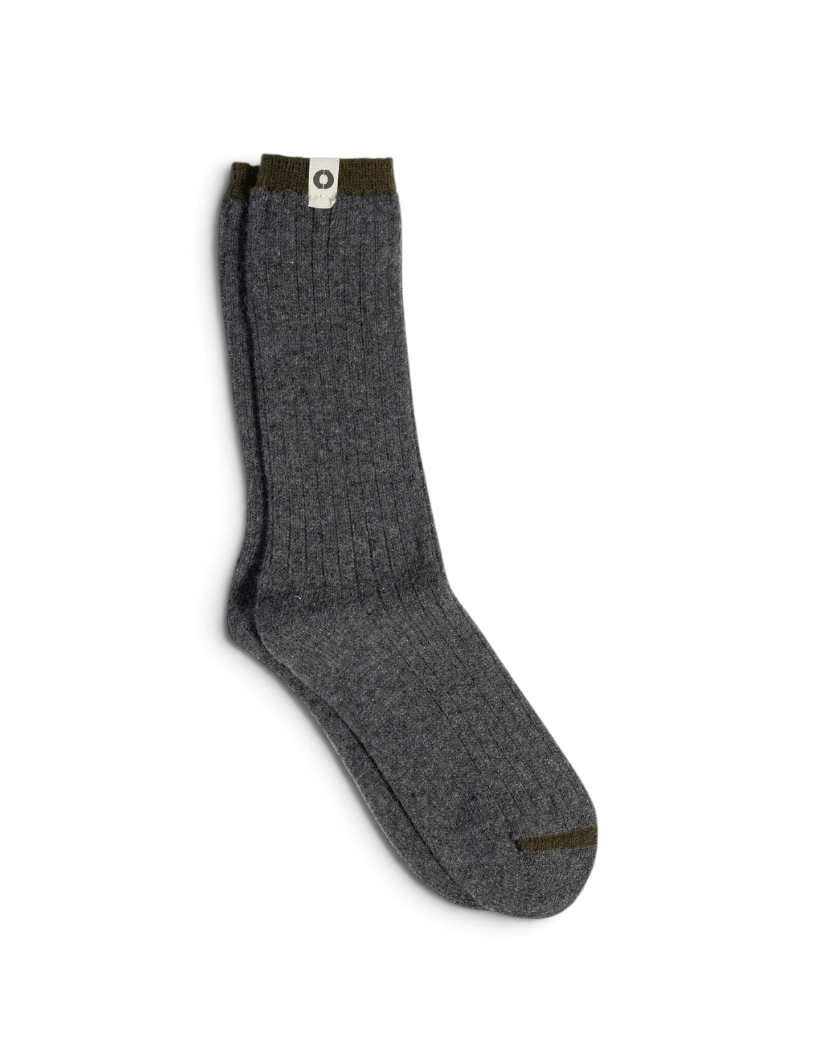 Calze Contraste High Medium Grey Melange Ecoalf - foto 1