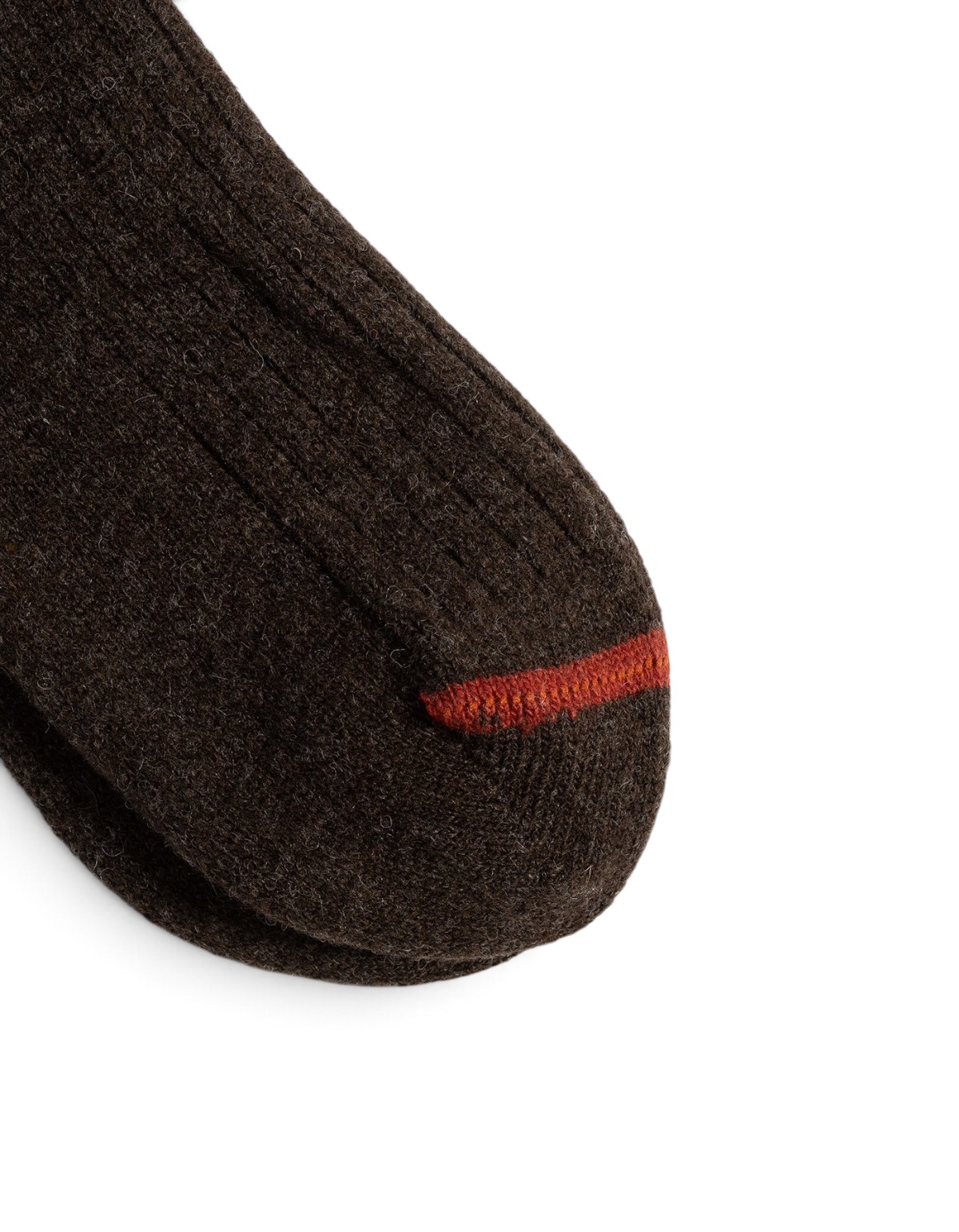 Calze Contraste High Dark Brown Ecoalf - foto 2