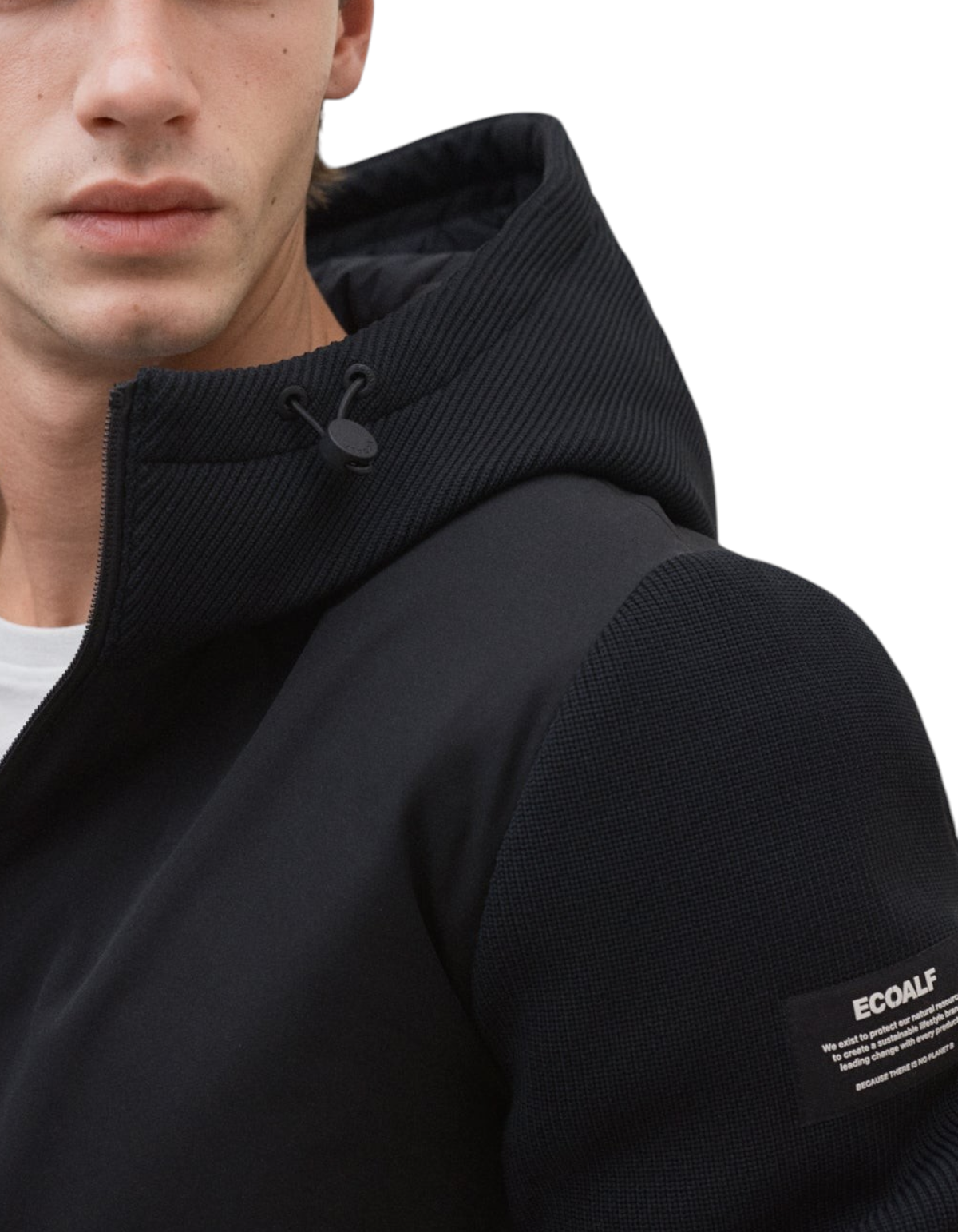 Giacca Ibrida Ceuto Black Ecoalf - foto 3