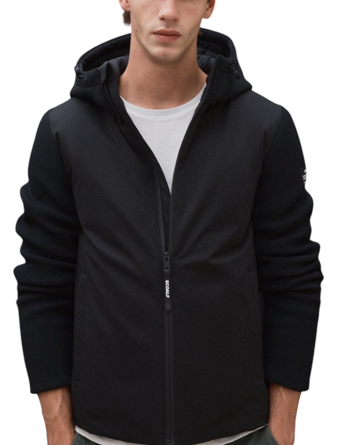 Giacca Ibrida Ceuto Black Ecoalf - foto 4
