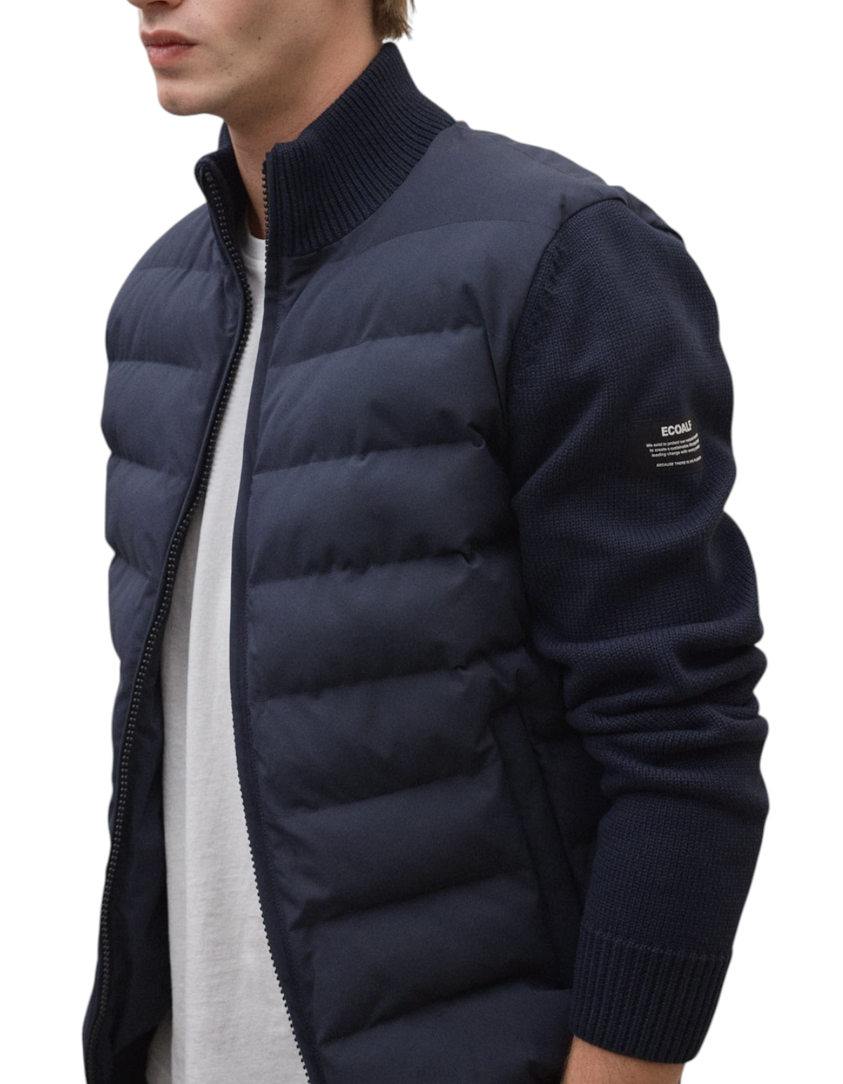 Giacca Ibrida Tarife Deep Navy Ecoalf - foto 3