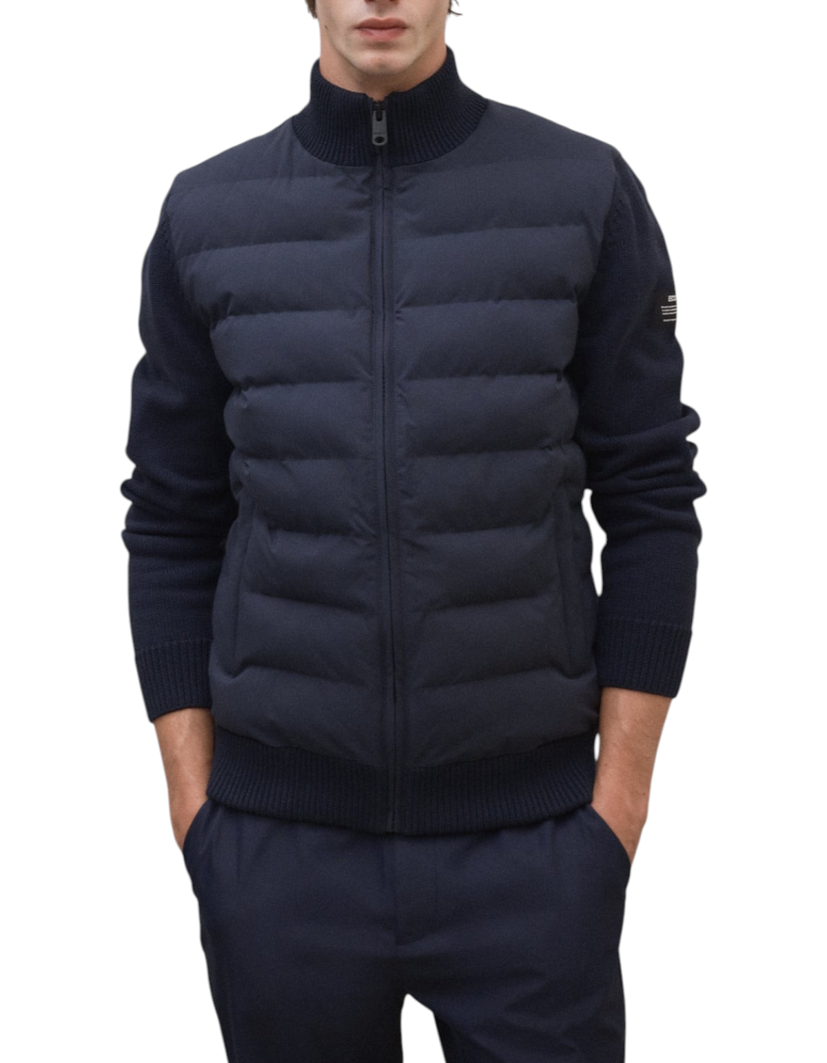 Giacca Ibrida Tarife Deep Navy Ecoalf - foto 2