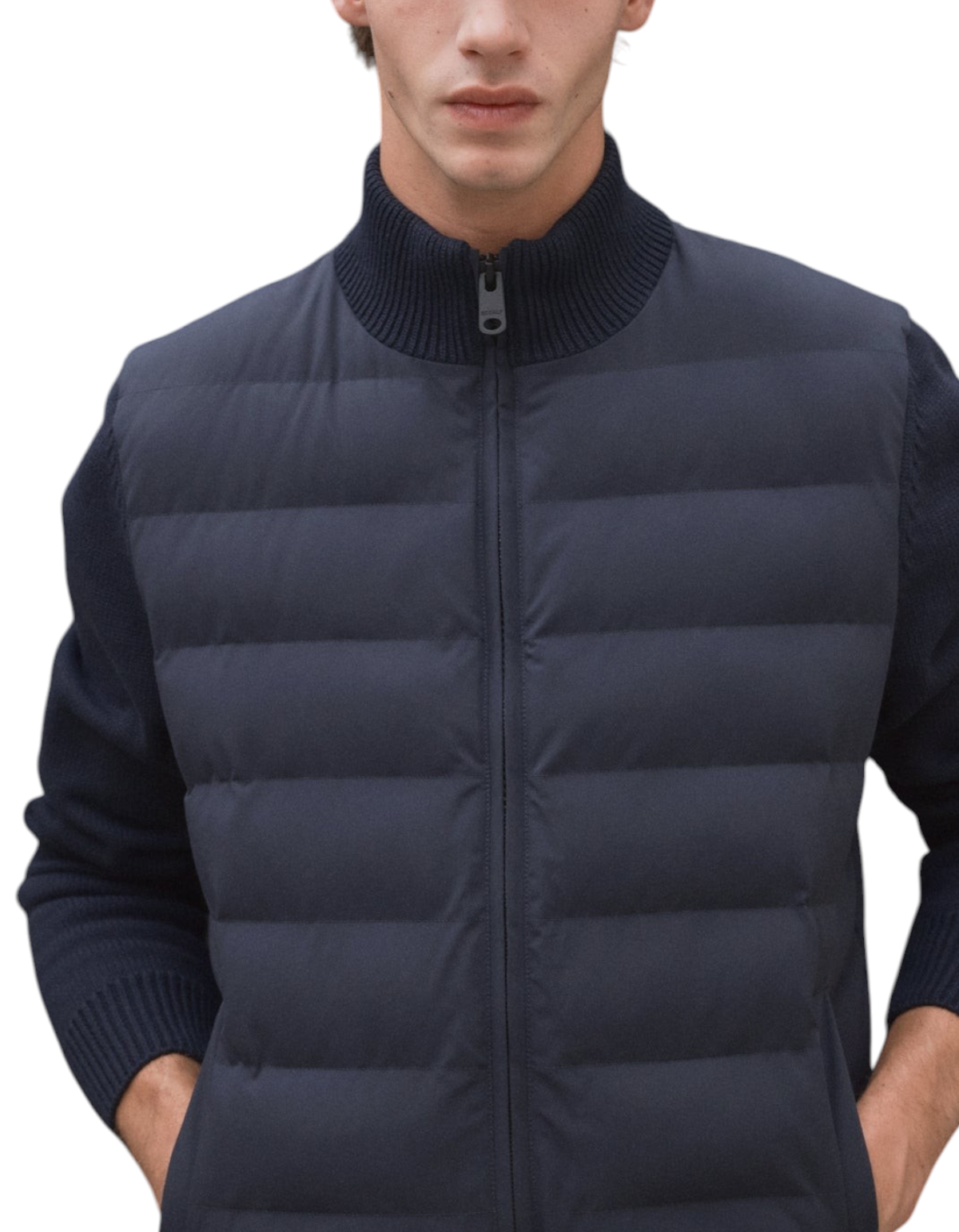 Giacca Ibrida Tarife Deep Navy Ecoalf - foto 5