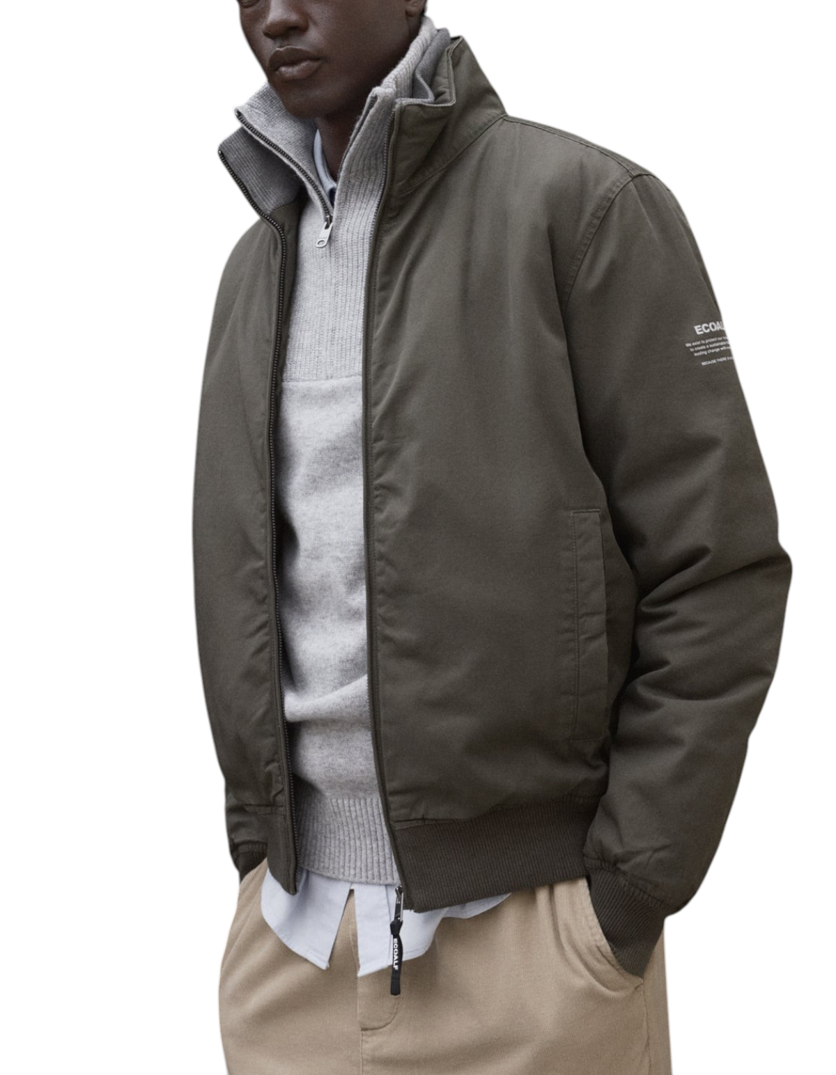 Giacca Nizo Olive Ecoalf - foto 5