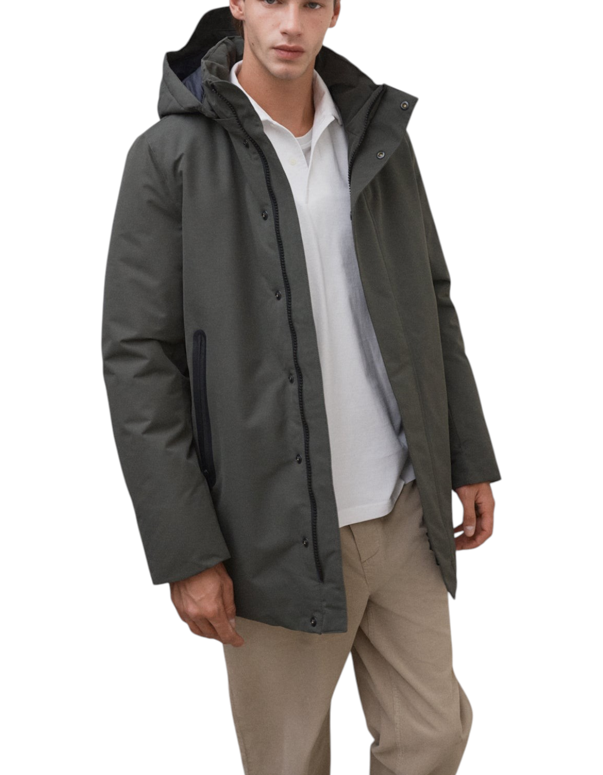 Giacca Parko Olive Ecoalf - foto 5