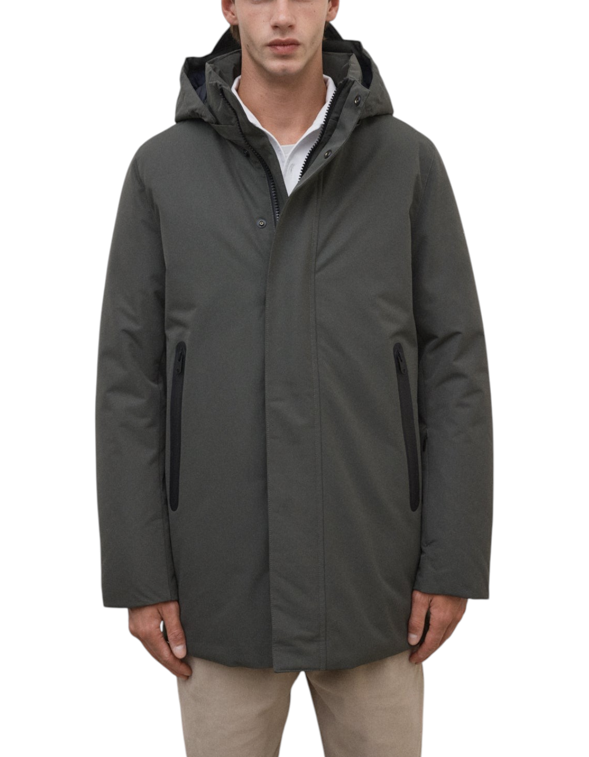 Giacca Parko Olive Ecoalf - foto 3
