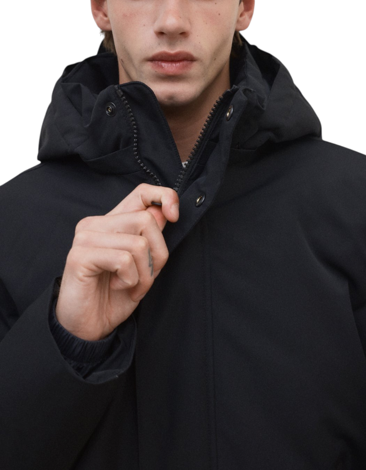Giacca Parko Black Ecoalf - foto 2